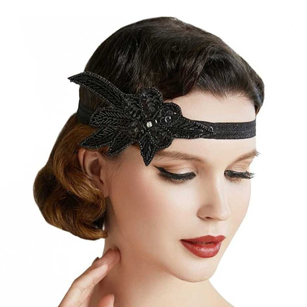 New Vintage Roaring 20s Flapper Headband